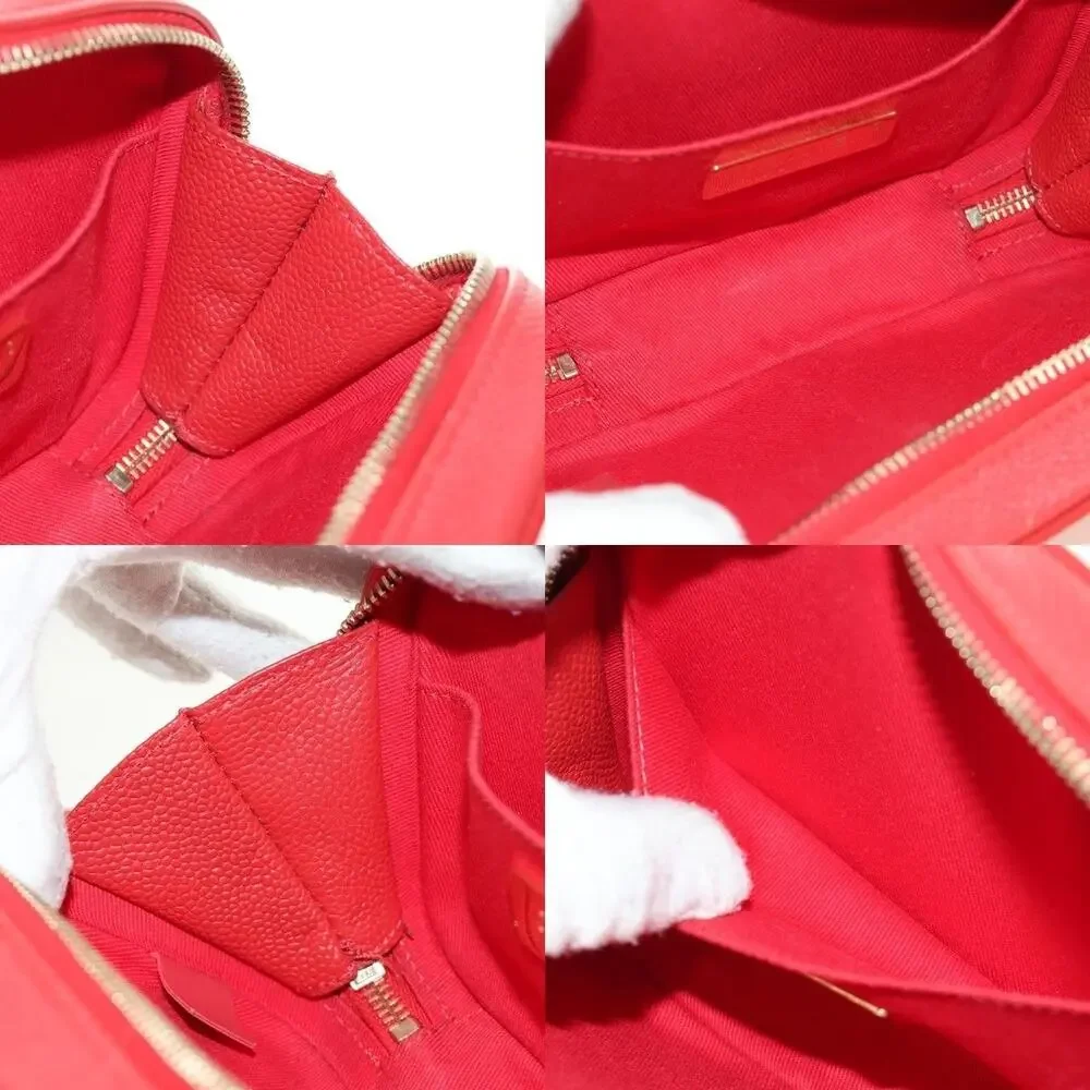 Chanel Matelasse Chic Affinity Chain Shoulder Bag Red